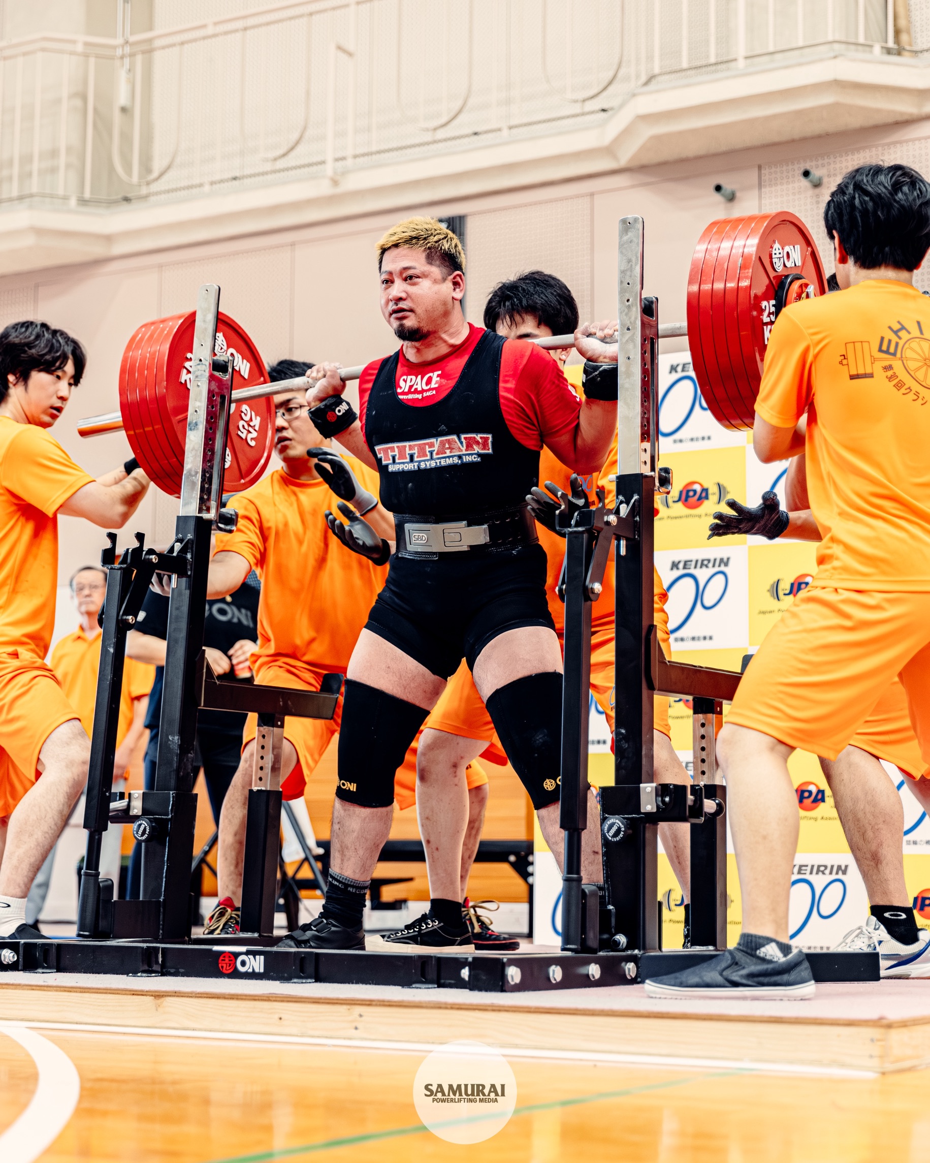 橋口トレーナー競技写真